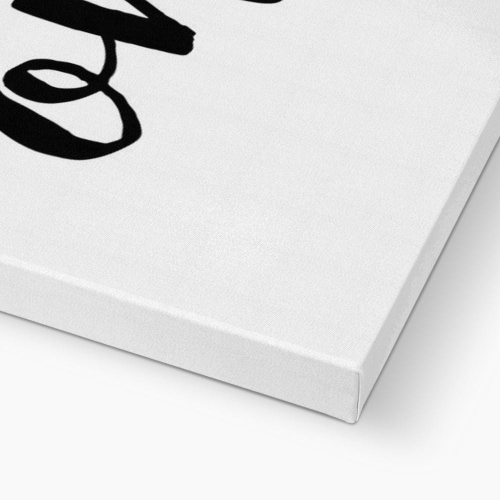 Good Vibes Only Canvas Print wall art product