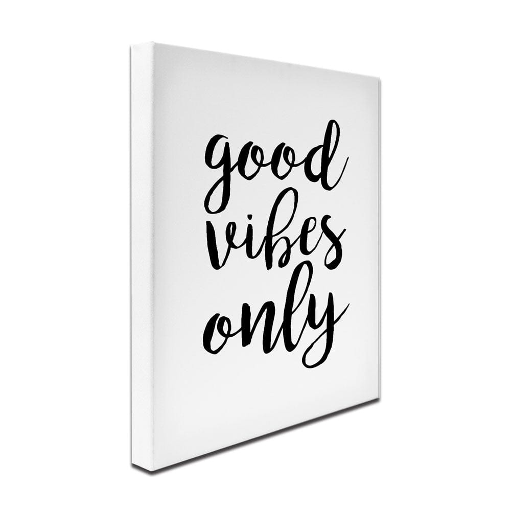 Good Vibes Only Canvas Print wall art product K Lyon / Independent