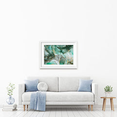 Green Marble Tones Framed Art Print wall art product djero.adlibeshe yahoo.com / Shutterstock