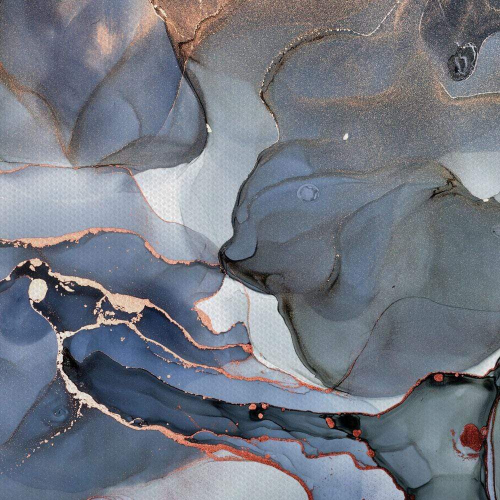 Grey And Blue Marble Canvas Print wall art product djero.adlibeshe yahoo.com / Shutterstock