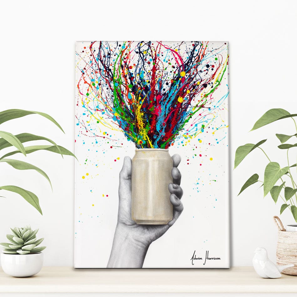 Half Full Canvas Print wall art product Ashvin Harrison
