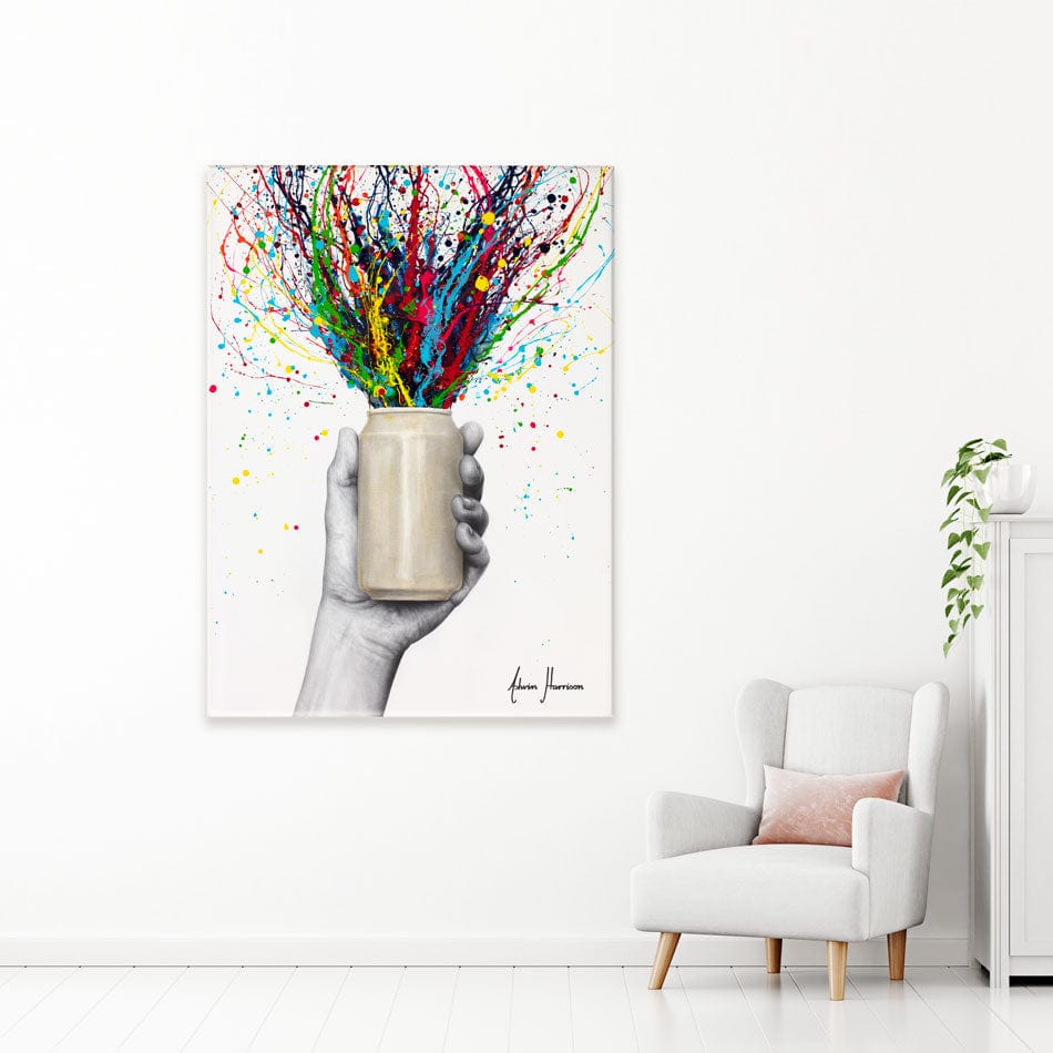 Half Full Canvas Print wall art product Ashvin Harrison