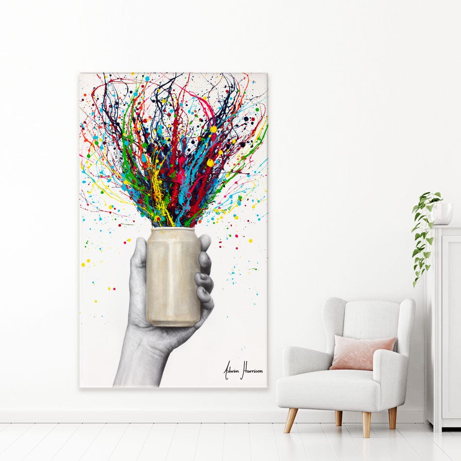 Half Full Canvas Print wall art product Ashvin Harrison