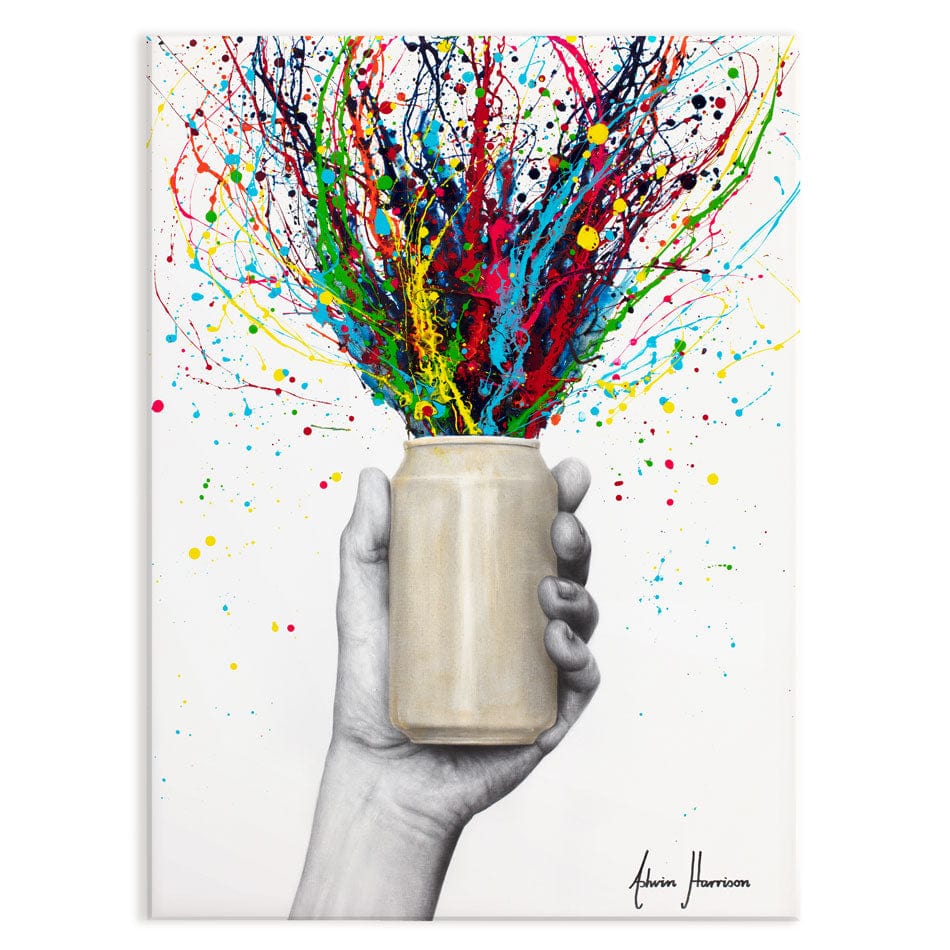 Half Full Canvas Print wall art product Ashvin Harrison