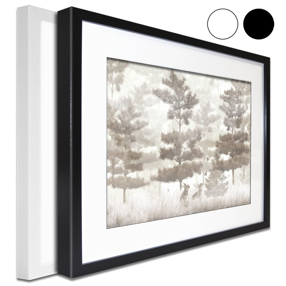 Hares Exploring Framed Art Print wall art product fotooboi_kld / Shutterstock