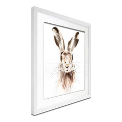 Harry The Hare Framed Art Print wall art product Bolotova Tatyana / Shutterstock