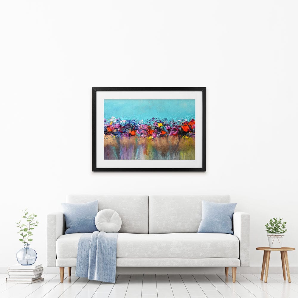 Horizontal Abstract Framed Art Print wall art product Rudchenko Liliia / Shutterstock