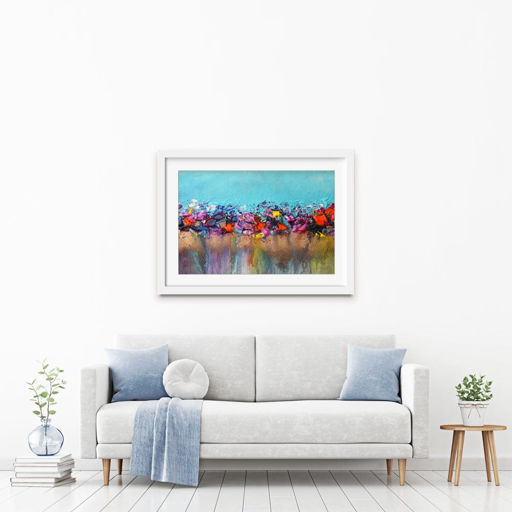 Horizontal Abstract Framed Art Print wall art product Rudchenko Liliia / Shutterstock
