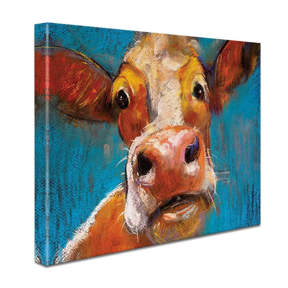 How Now Brown Cow Canvas Print wall art product Ivailo Nikolov / Shutterstock
