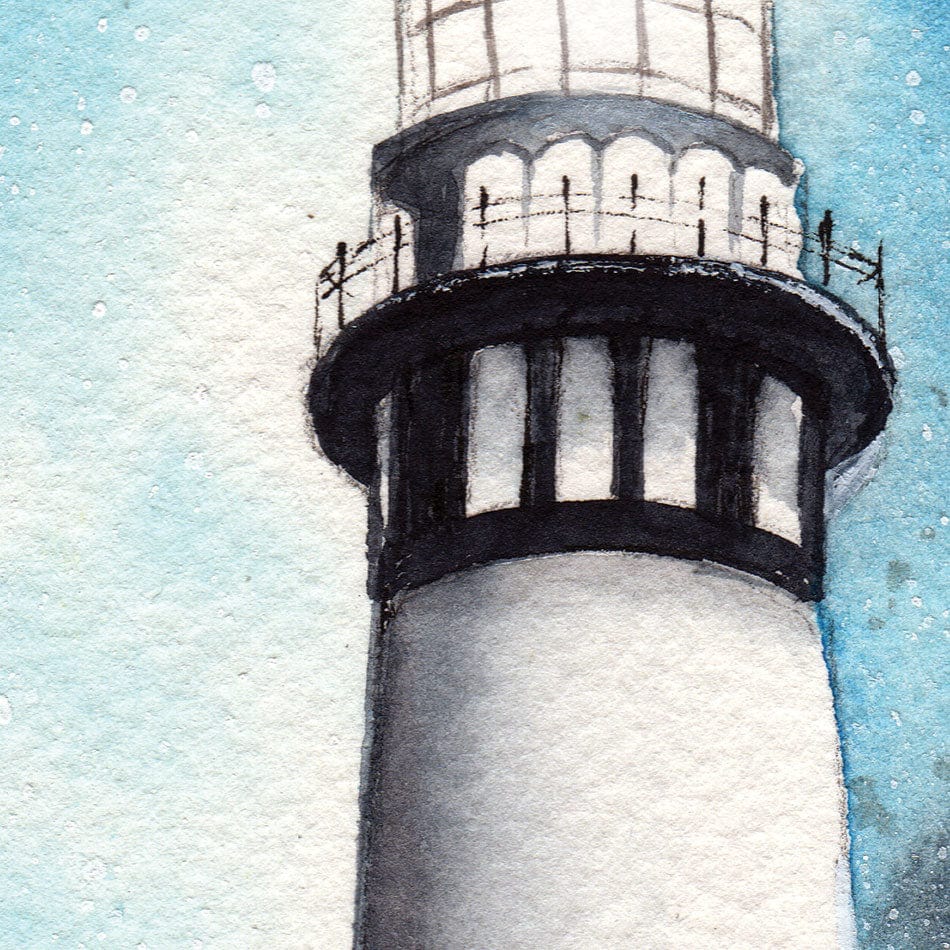 Lighthouse On The Hill Framed Art Print wall art product Tarasova Mariya / Shutterstock