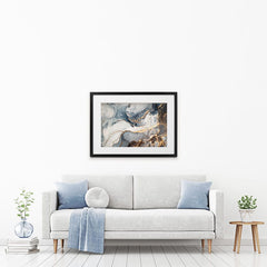 Marbled Framed Art Print wall art product coldsun777 / Shutterstock