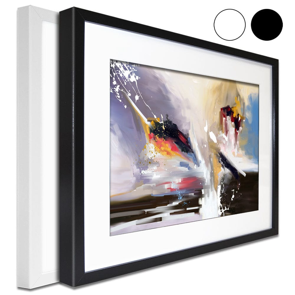 Modern Abstract Framed Art Print wall art product Tim Kats / Shutterstock