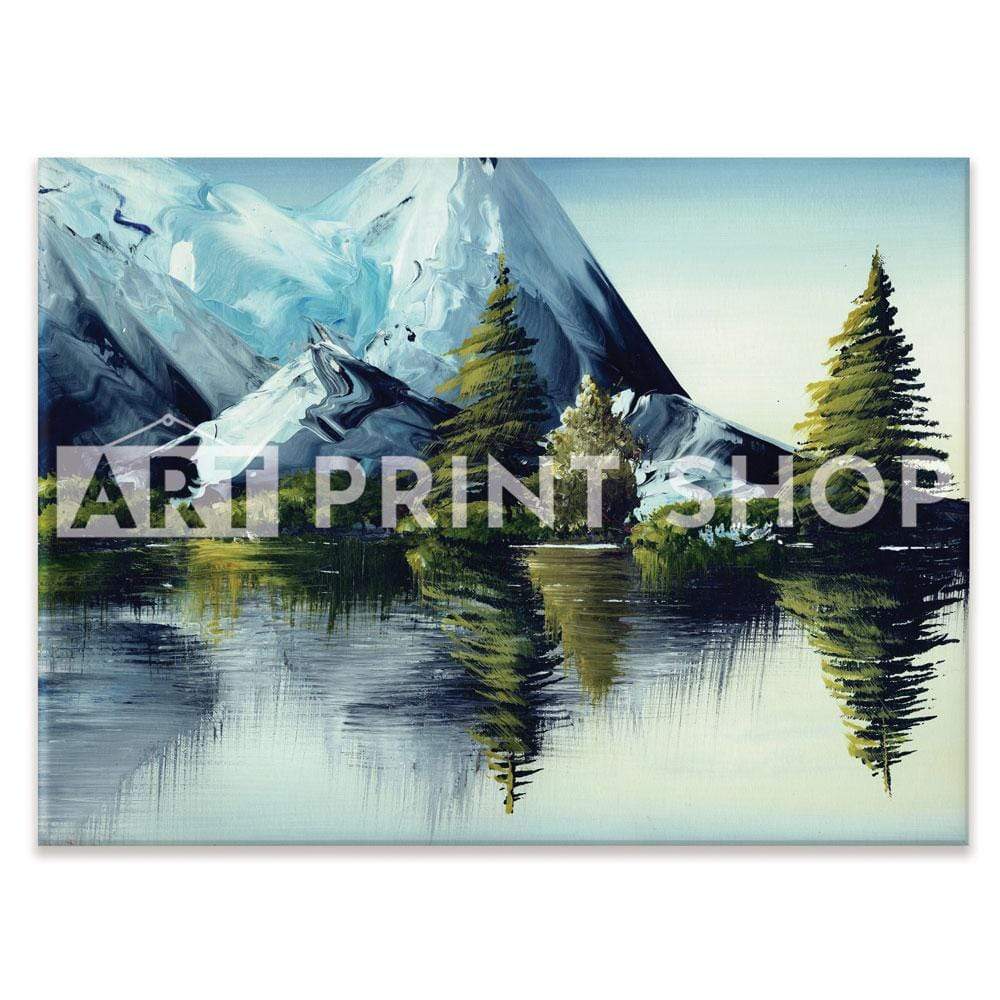 Mountain Landscape Canvas Print wall art product olga jefimova / Shutterstock
