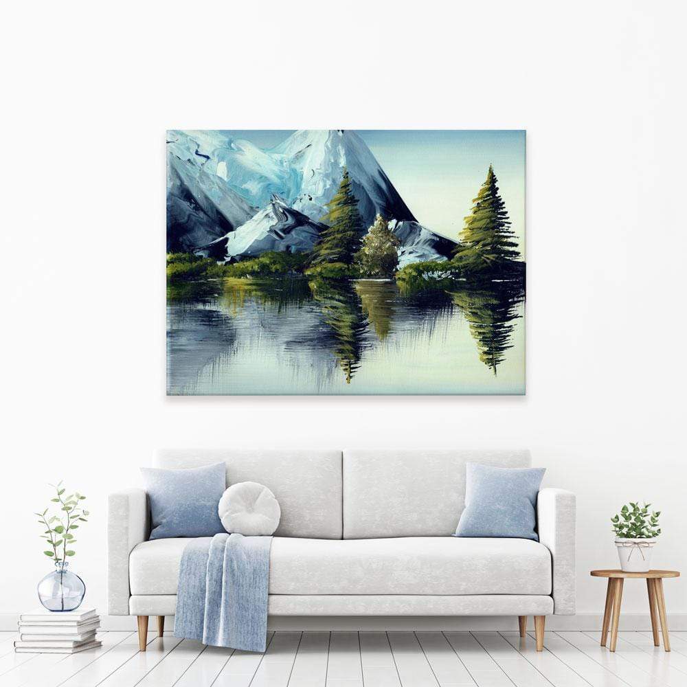 Mountain Landscape Canvas Print wall art product olga jefimova / Shutterstock