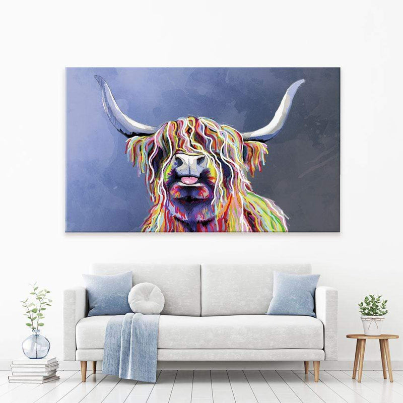 Highland Cow Canvas Prints Art Print Shop