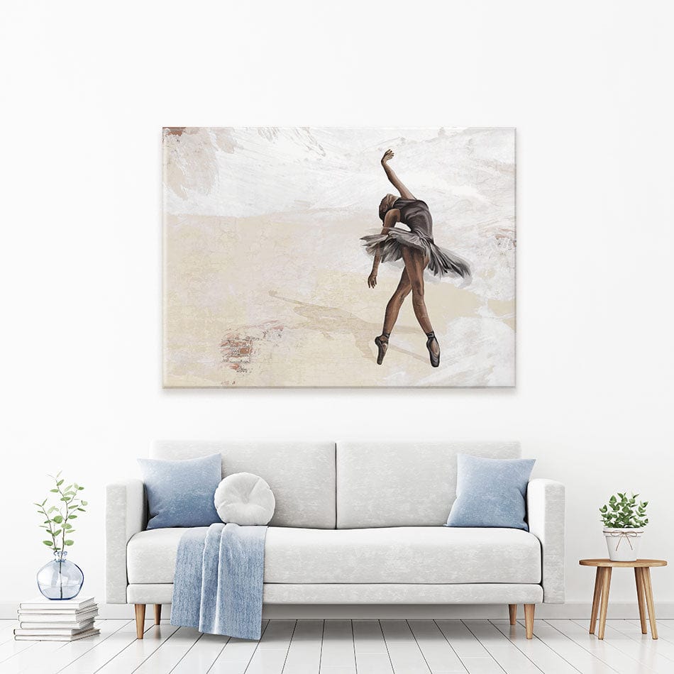 Neutral Ballerina Canvas Print wall art product Victoriya1994 / Shutterstock
