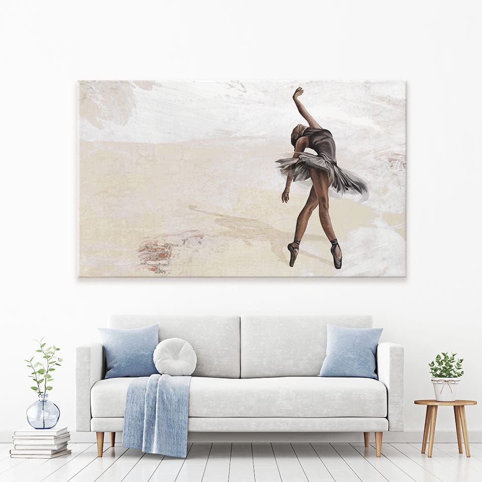 Neutral Ballerina Canvas Print wall art product Victoriya1994 / Shutterstock