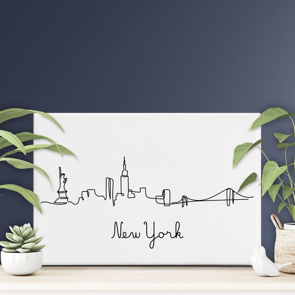 New York Lines Canvas Print wall art product StockLeb / Shutterstock