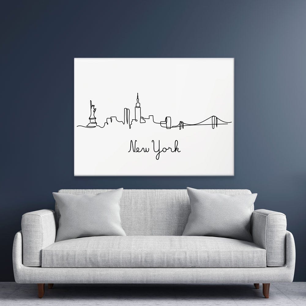 New York Lines Canvas Print wall art product StockLeb / Shutterstock