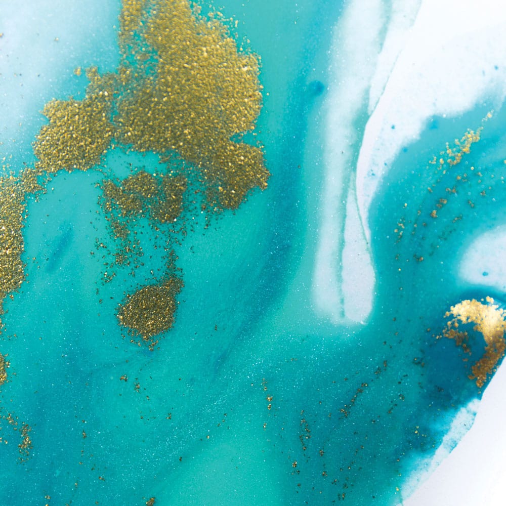 Ocean Marble Framed Art Print wall art product Ana Babii / Shutterstock