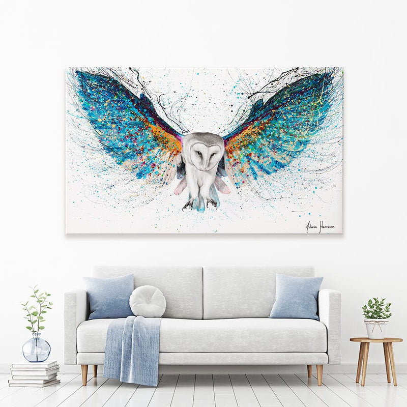 Opulent Night Owl Canvas Print wall art product Ashvin Harrison