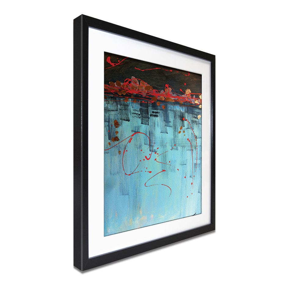 Out Of The Blue Framed Art Print wall art product Jane Brookshaw