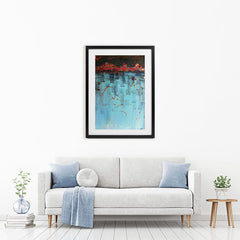Out Of The Blue Framed Art Print wall art product Jane Brookshaw