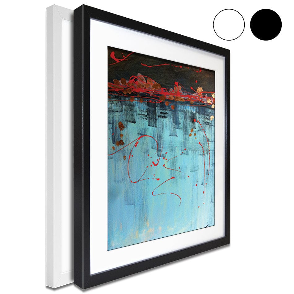 Out Of The Blue Framed Art Print wall art product Jane Brookshaw