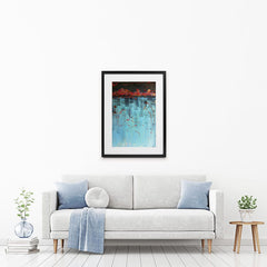 Out Of The Blue Framed Art Print wall art product Jane Brookshaw
