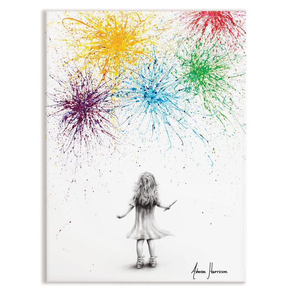 Painting Dreams Canvas Print wall art product Ashvin Harrison