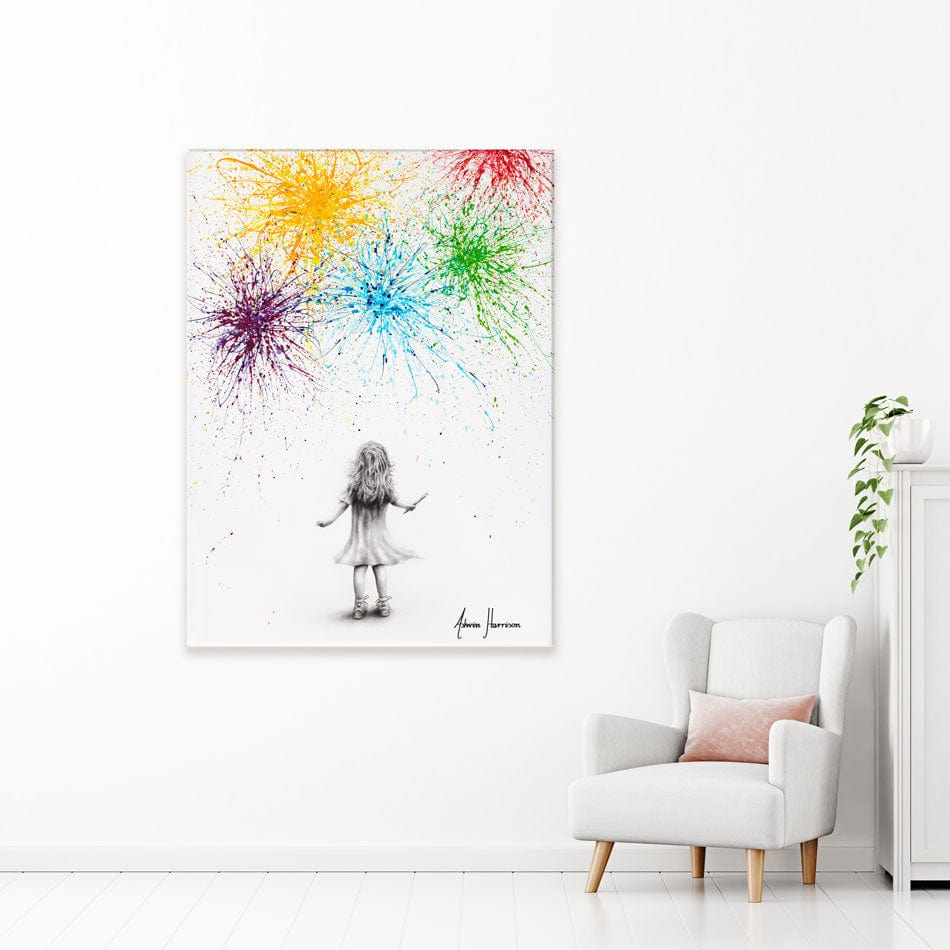 Painting Dreams Canvas Print wall art product Ashvin Harrison