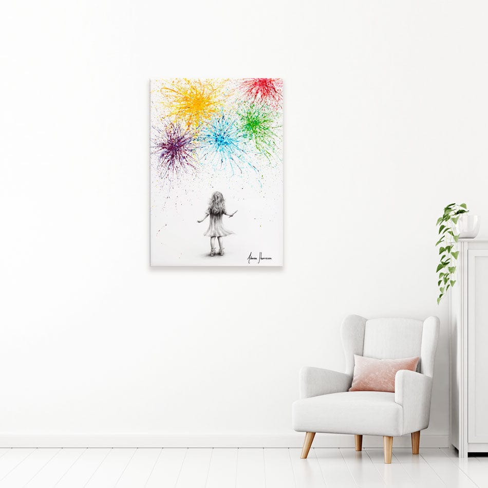 Painting Dreams Canvas Print wall art product Ashvin Harrison