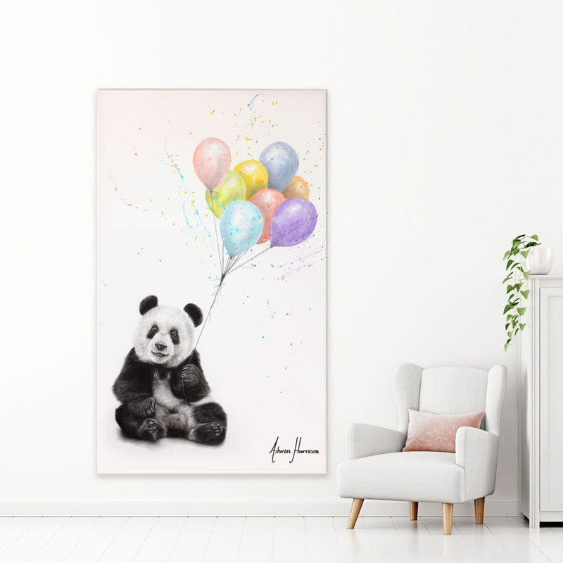 Panda Party Canvas Print wall art product Ashvin Harrison