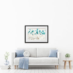 Partial Florals Framed Art Print wall art product Michael Jacop Studio / Shutterstock