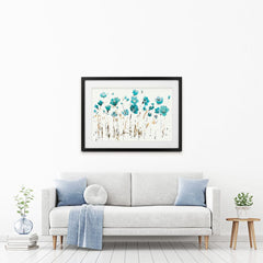 Partial Florals Framed Art Print wall art product Michael Jacop Studio / Shutterstock