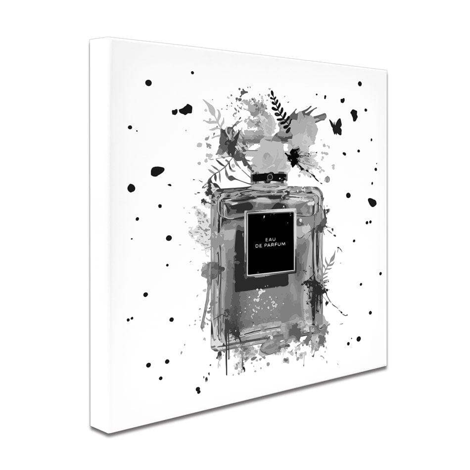 Perfume Canvas Print wall art product Black artist / Shutterstock
