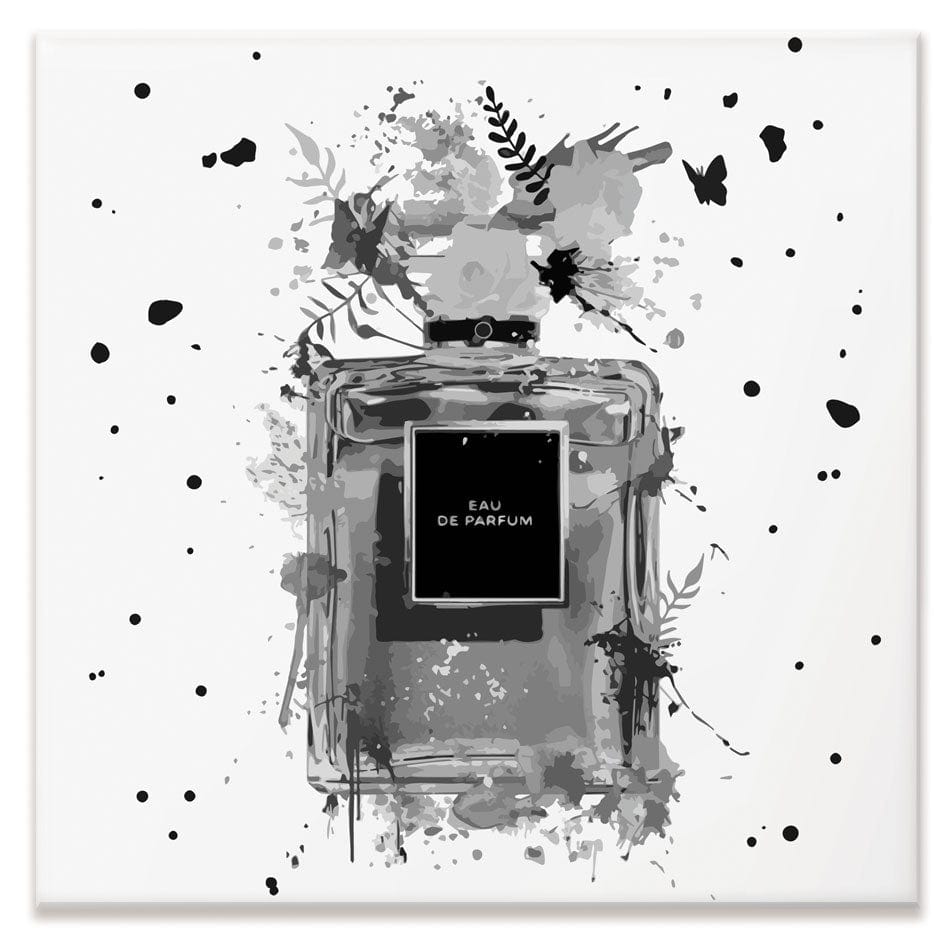 Perfume Canvas Print wall art product Black artist / Shutterstock