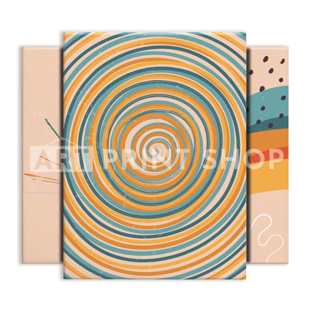 Pop Art Boho Trio Canvas Print wall art product Ichpochmak / Shutterstock
