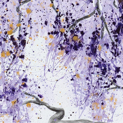 Purple Prosperity Framed Art Print wall art product Ashvin Harrison