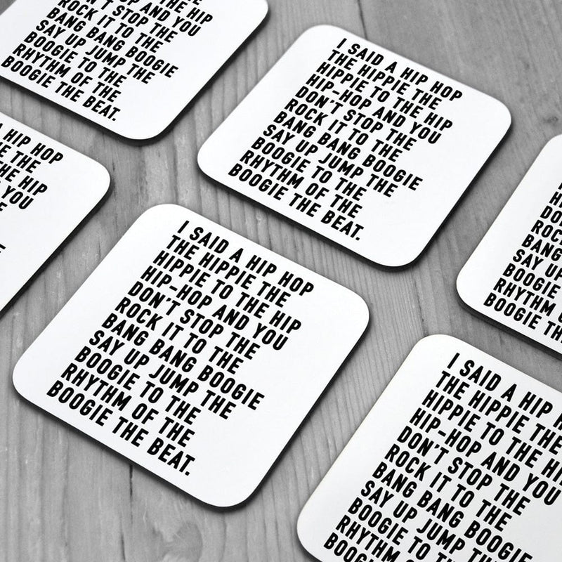 Rappers Delight Coaster Set wall art product K Lyon / Independent
