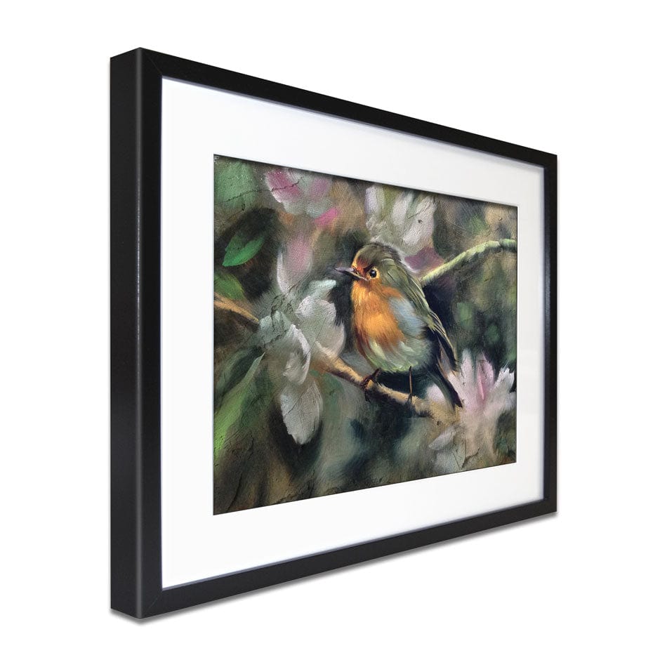 Robin Framed Art Print wall art product Marc Little / Shutterstock