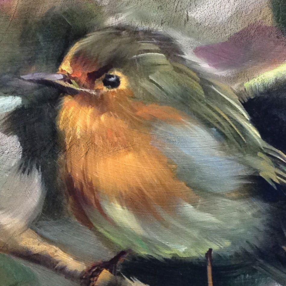 Robin Framed Art Print wall art product Marc Little / Shutterstock