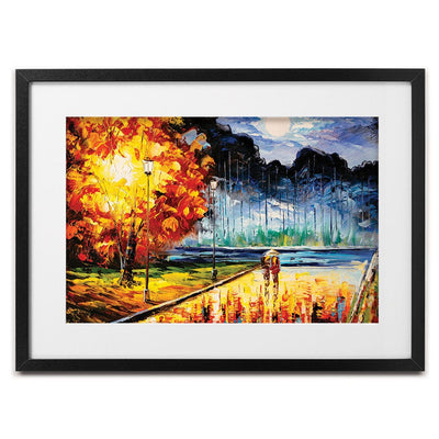 Romantic Walk Framed Art Print wall art product CYC / Shutterstock