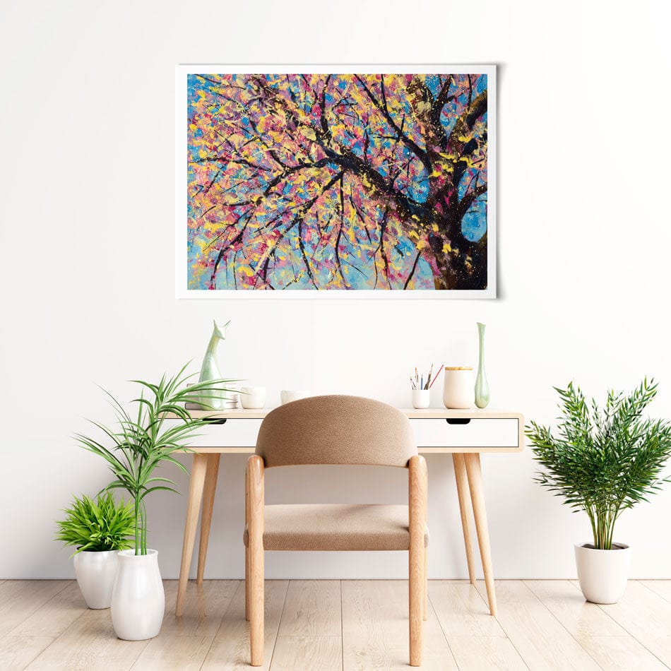 Sakura In Bloom Art Print wall art product Valery Rybakow / Shutterstock