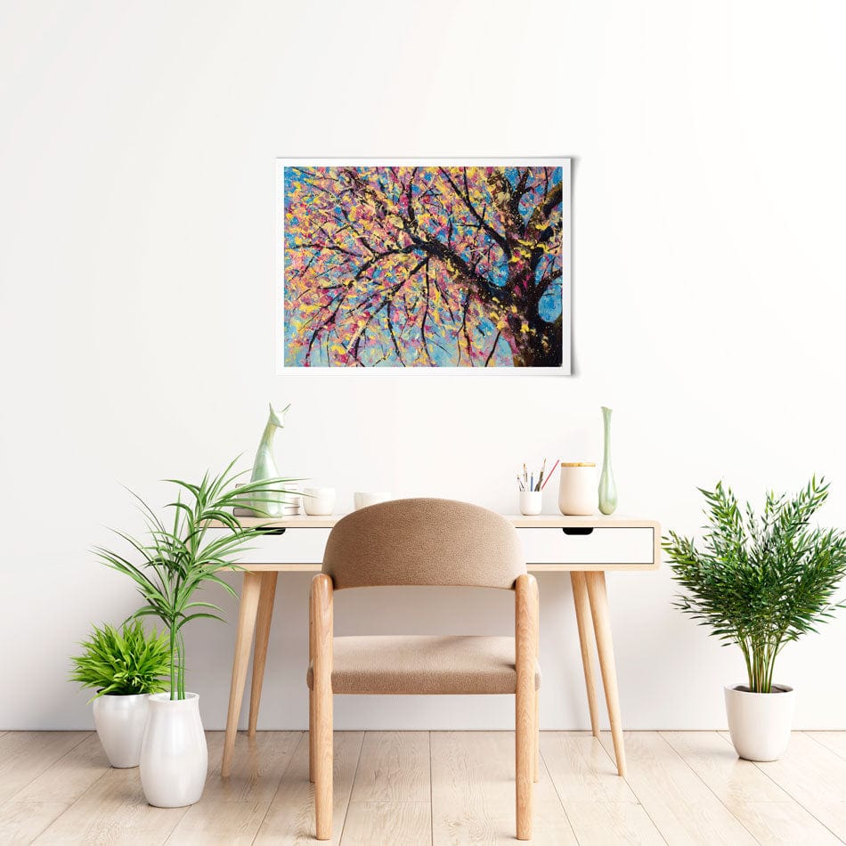 Sakura In Bloom Art Print wall art product Valery Rybakow / Shutterstock