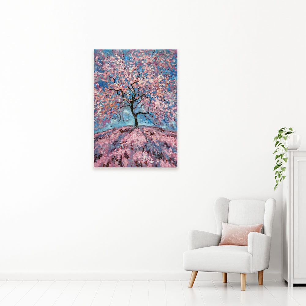 Structube Sakura Tree Canvas Print