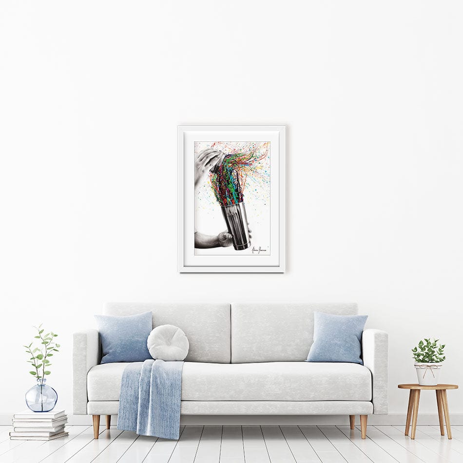 Shake It Framed Art Print wall art product Ashvin Harrison
