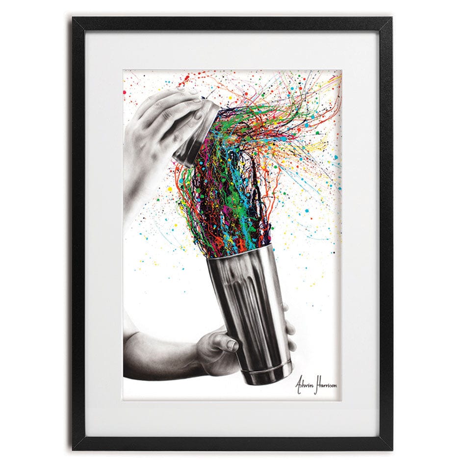 Shake It Framed Art Print wall art product Ashvin Harrison