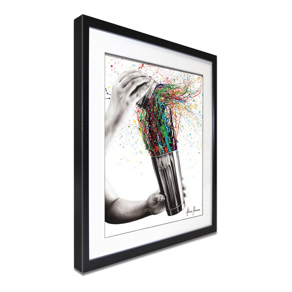 Shake It Framed Art Print wall art product Ashvin Harrison