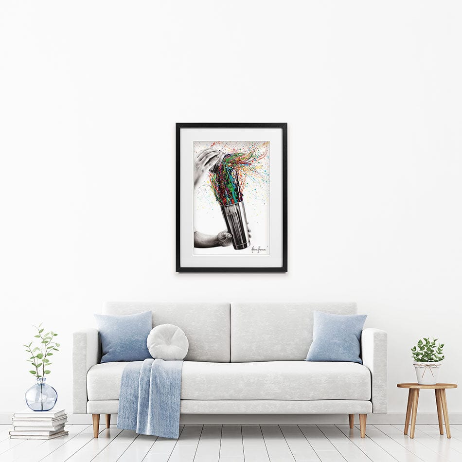 Shake It Framed Art Print wall art product Ashvin Harrison